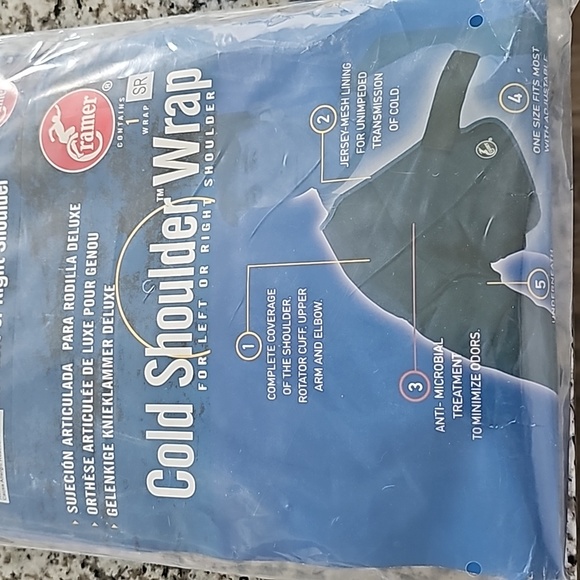 Cramer Cold Shoulder Wrap reusable Shoulder Ice Pack brand new right/left arm - Picture 6 of 6